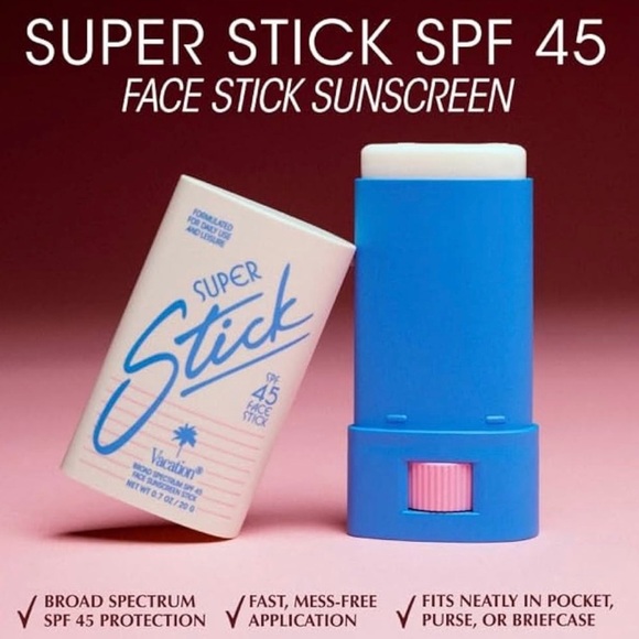 Vacation Super Stick SPF 45 Face Sunscreen - Picture 2 of 6